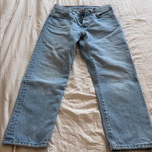 Levi's Light Blue Straight Jeans